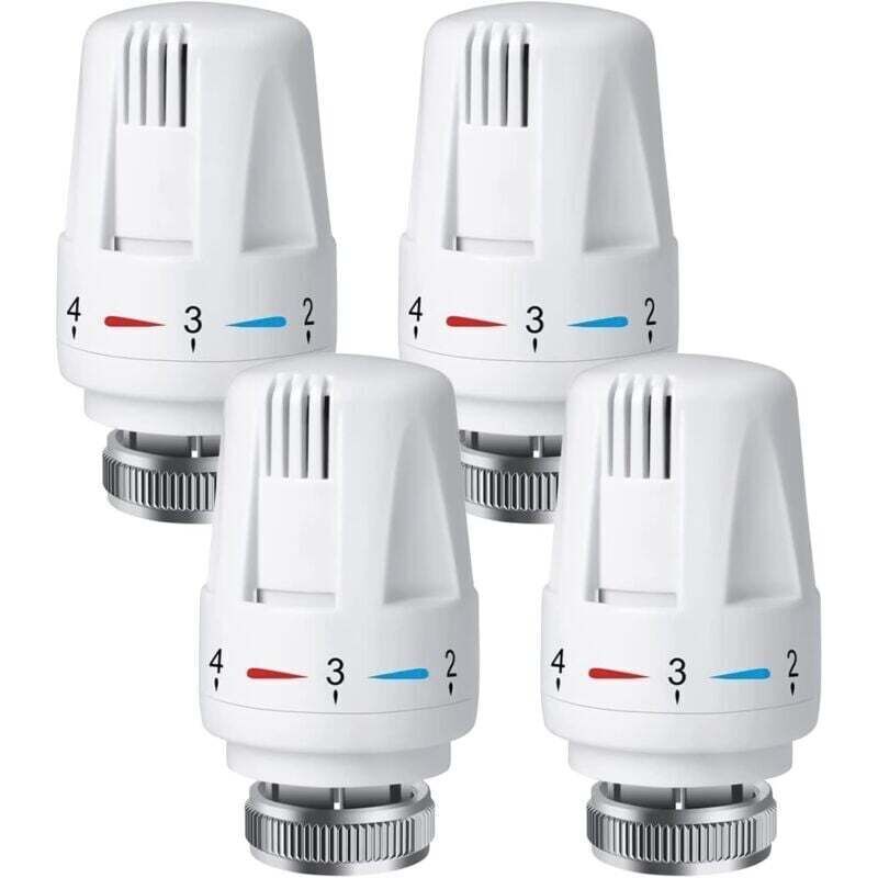 Image of 4-part thermostatic radiator valve head, thermostatic&hellip;