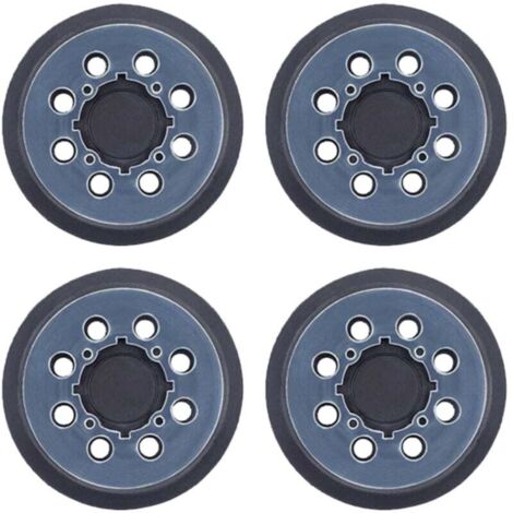 4 patins ponçage 125mm 8 trous - Compatible DeWalt DWE6423/DW420 - Remplacement direct - RSP54 équivalent