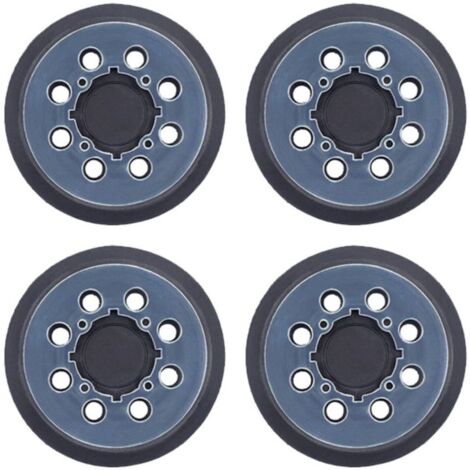 4 patins ponçage 125mm 8 trous - Compatible DeWalt DWE6423/DW420 - Remplacement direct - RSP54 équivalent