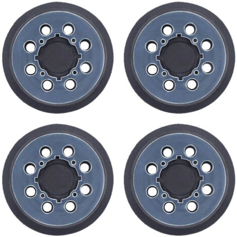 4 patins ponçage 125mm 8 trous - Compatible DeWalt DWE6423/DW420 - Remplacement direct - RSP54 équivalent