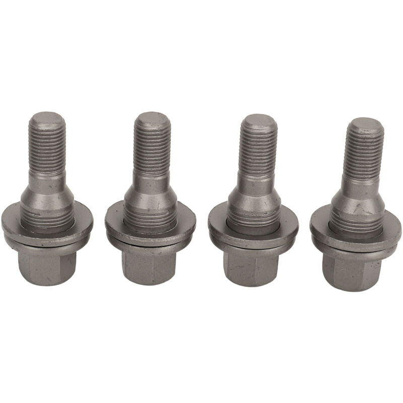 4 Pcs 17mm Boulons de Roue Hexagonaux 003549817 Ecrous de Pneus Remplacement pour Peugeot 206 207 208 208 308 407 1007