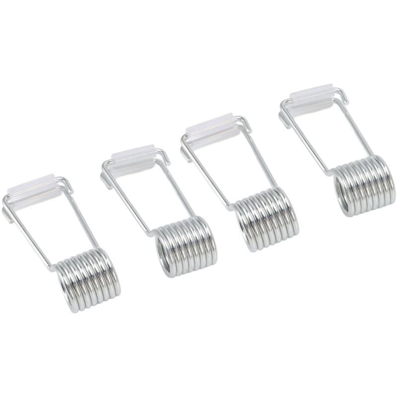 4 pcs 2CM Ferme-porte à charnière à ressort Fermeture automatique Goupilles de charnière à ressort pour porte Accessoires pour loquet de porte