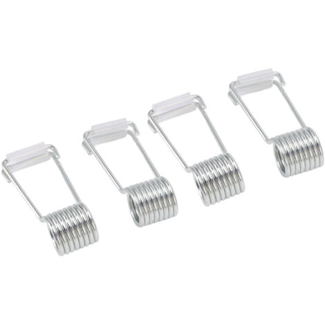4 PCS 2CM Spring Hinge Door Closer Self Closing Spring Butt Hinge Pins Door Latch Accessories