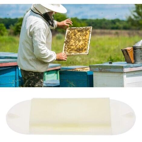 4 PCS Accessoires D'évasion d'abeille En Plastique Nid d'abeille Porte Abeille Boîte de ruche Entrée Porte Abeille Évasion Outils pour Apiculture Abeille Keeper