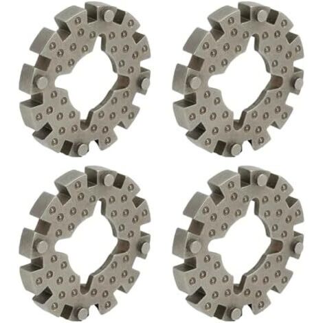 4 Pcs Adaptateur de Lame,Adaptateur Universel pour Lame Scie Oscillante,Adaptateur Oscillante,Starlock Robuste et Facile à Utiliser -