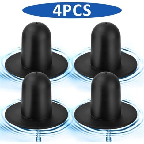 4 Pcs Bouchons de Piscine Bouchon Vidange de Piscine Pièces de Rechange en Plastique Bouchon de Trou de Crépine de Pompe de Filtre Bouchon de Piscine