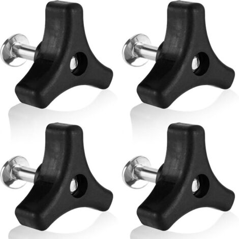 4 Pcs Boulons De Poignée De Tondeuse à Gazon, écrous Et Boulons Universels Pour Poignée De Tondeuse à Gazon, Accessoires Pour Tondeuse à Gazon, Pièces De Remplacement Pour Tondeuses