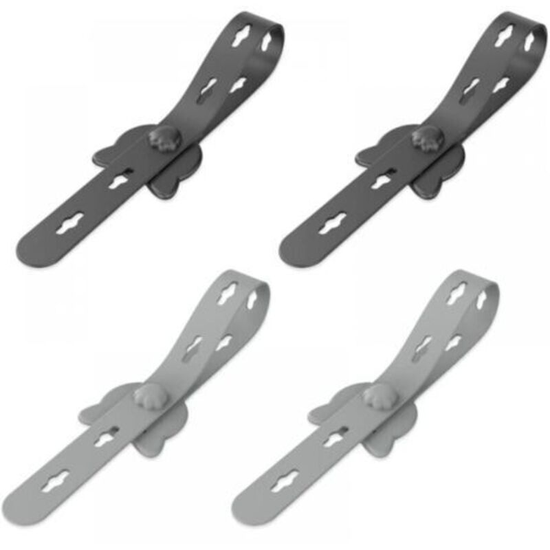 (4 Pcs) Cable Ties, Cable Organizer, Reusable Tie Straps and Cords, Hook and Loop Fastener, Special Design Cable Organizer