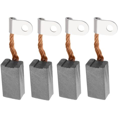 4 Pcs Carbon Brush Motor Carbon Brushes Containing Copper Sheets Size 9x13x25.5mm Replacement Accessories Compatible with Bosch