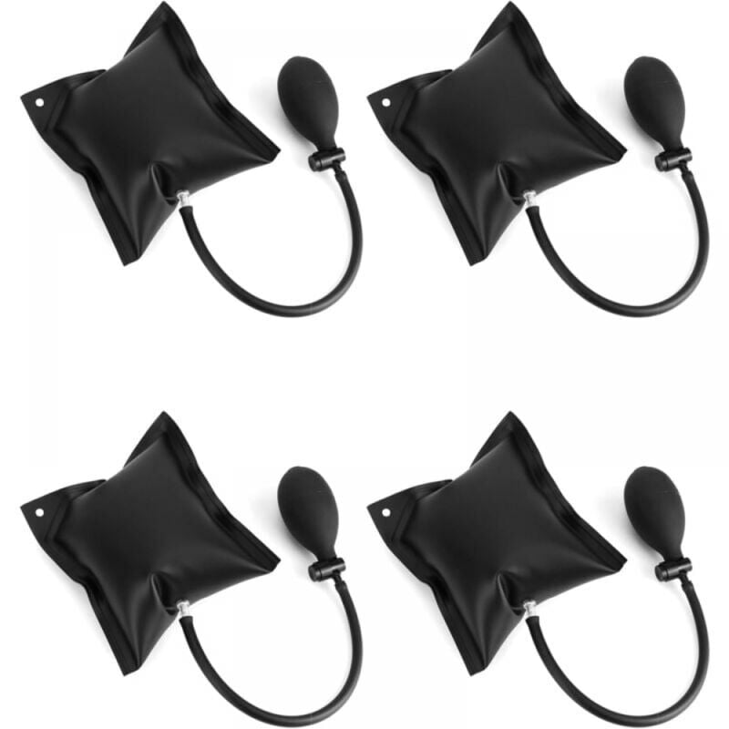4 Pcs Coussin de Montage Cale d'air Coussin d'air de Levage Gonflables Outils pour Pose de Fenêtre, Volets, Portes, Soulever Sans Effort