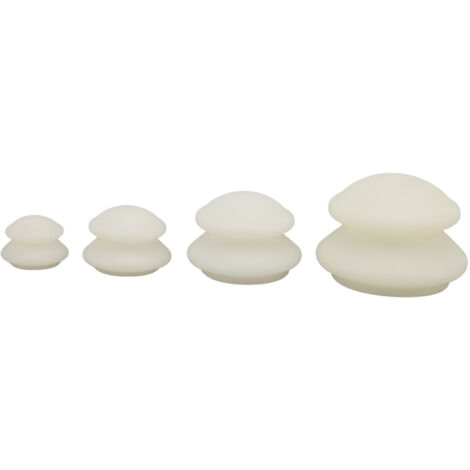 4 Pcs Cupping Therapy Sets Vacuum Suction Cupping Cups Strong Suction for Skin Care Relax Promote Good Night Sleep