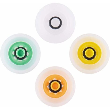 4 PCS Douche Limiteur De Réducteur De Débit Réglé, Limiteur De Débit d'eau Robinet, Ensemble De Limiteur De Réducteur De Flux De Douche, Aérateur Jusqu'à 95% D'économie d'eau 4/6/7/9 L/Min-LIAIKI