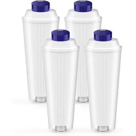 4 Pcs Filtres pour Delonghi Magnifica s,Dinamica,ECAM,ESAM,ETAM,Primadonna,BCO,EC Serie Machine à café , Cartouches de Filtre à eau pour Delonghi , pour Adoucir l'eau et Réduire le Calcaire