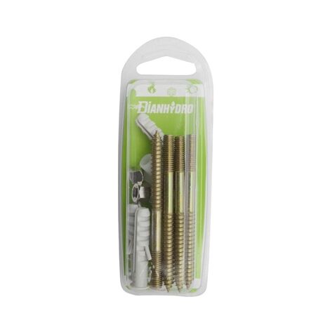 4 pcs fixations verticales pour toilettes et bidet blister