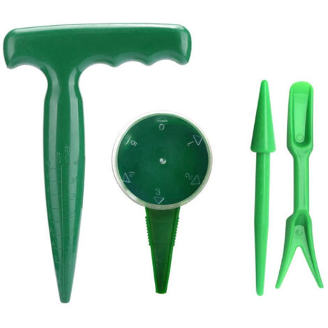4 Pcs Jardin Distributeur De Semences Semeur Planteur Plant Semoir Épandeur De Jardinière Jardin Réglable Manuel Outil De Semis pour Jardinage Agriculture