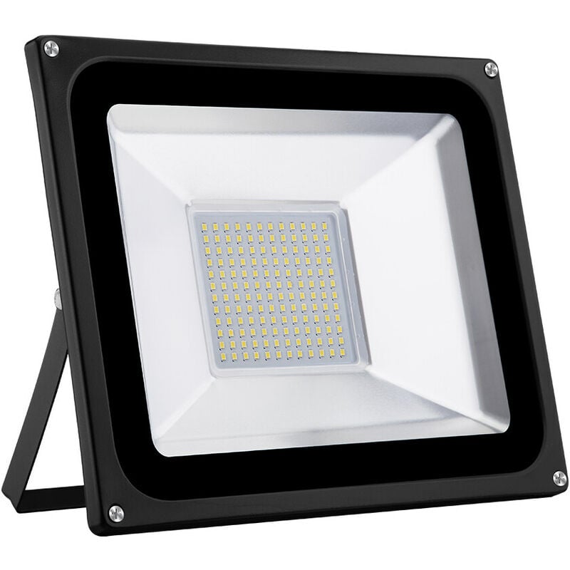 

4 PCS Lámpara LED para reflector de exterior de 100W SMD Blanco cálido