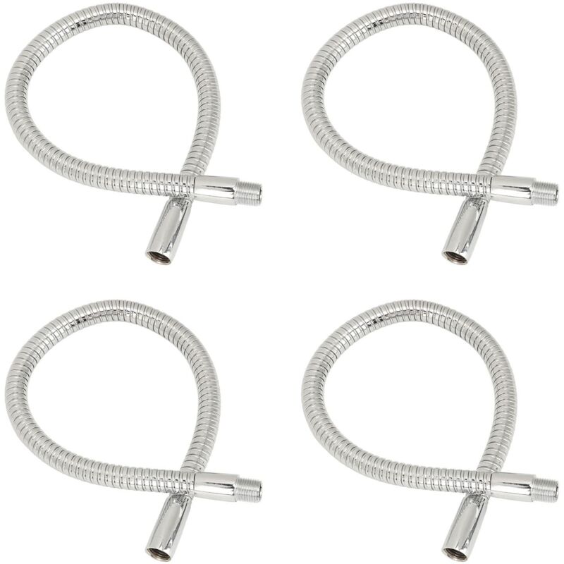 4 Pcs Lampe led Tube Col de Cygne Flexible Accessoires de Lampe de Table Tuyau Métallique en Aluminium 35cm