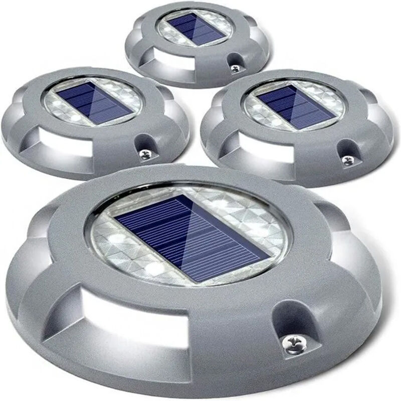 Solaire Pont Lumières Allée Dock Lumière LED Marqueurs De Route Imperméables Extérieurs À Énergie Solaire Pour Étape Trottoir Escalier Jardin Chemin