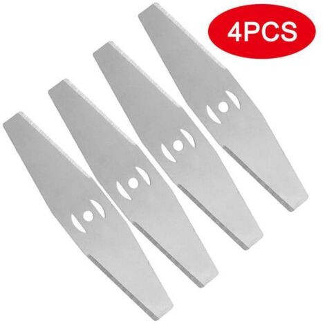 4 Pcs Remplacement des Têtes de Lame de Coupe-Herbe Tondeuse à Gazon Lames de Débroussailleuse Têtes de Lame De Désherbant, Lame à Dents et Lame (SKU produit : 93180539  SKU Offre : 927LIU28)