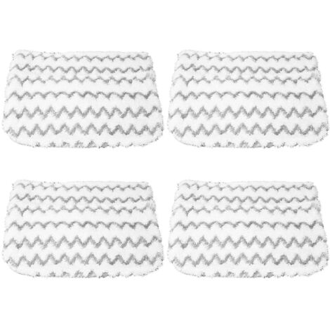 4 PCS Replacement Pads for Steam Mop S1000, S1000A, S1000C--