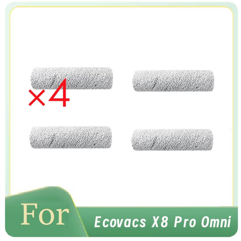 Image of 4 Pcs Roller Rag für X8 Pro Omni Sweeper Zubehör Verbesserte