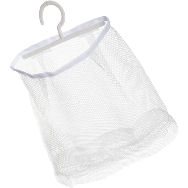 Clip de rangement pour suspendu en maille Pp Blanc