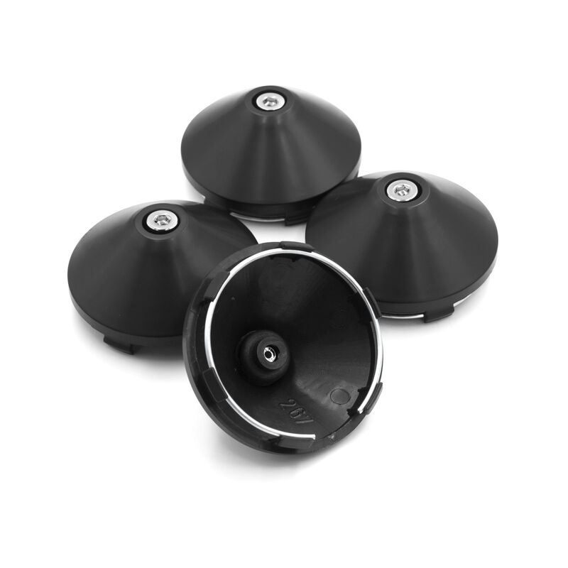 4 pezzi 66mm cono coprimozzo ruota Auto per