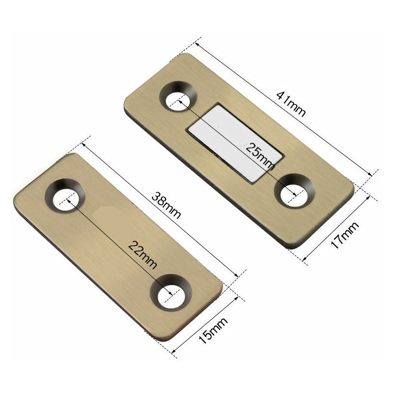 4 Pezzi Chiusura Magnetica della Porta