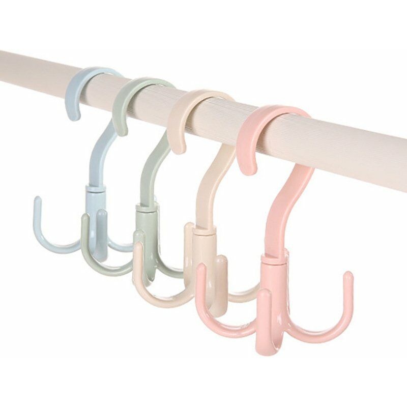 4 pezzi di ganci rotanti a quattro artigli, ganci