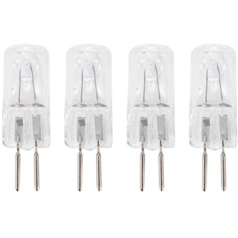 4 pezzi G5 35W 220V Lampadine alogene bianco caldo 3 pin Bi-Pin Power