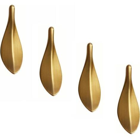 4 pezzi, maniglia per mobile da cucina, maniglia per anta da cucina, maniglia dorata per mobile, per cassetto da cucina, decorazione per la casa, ristrutturazione porte, distanza tra i fori di 32 mm c