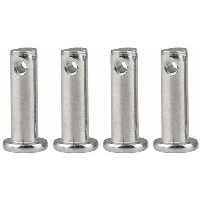 FVO - 4 pezzi perni a foro singolo 3 mm x 30 mm in...