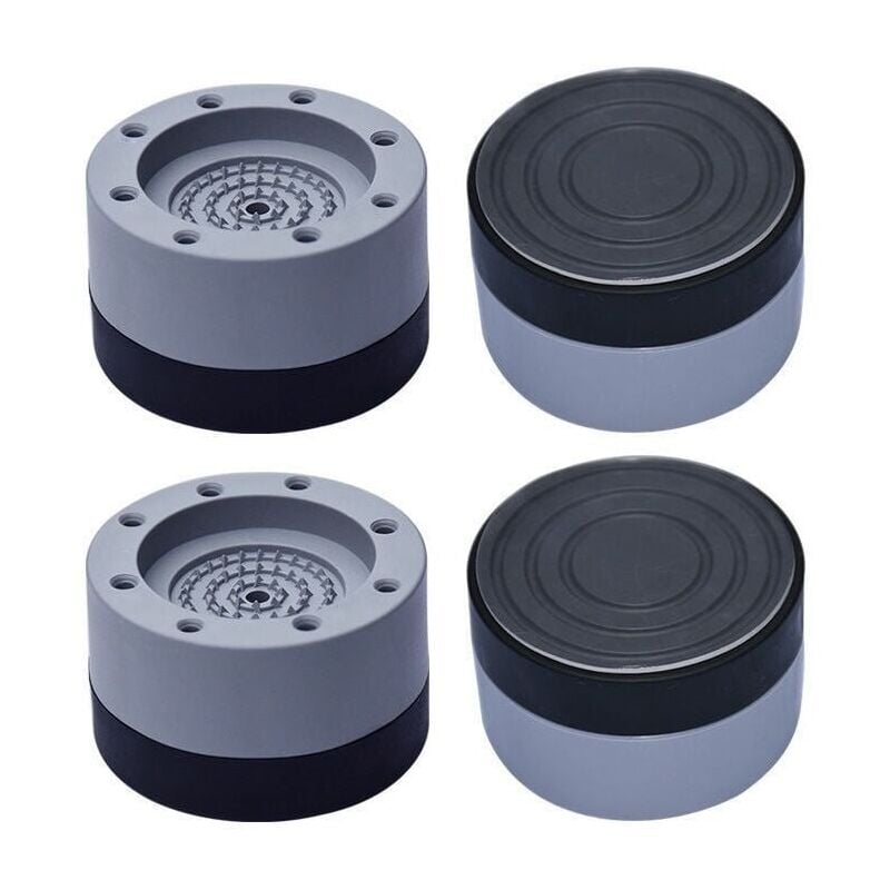 Image of Ymyny - 4 pezzi Piedini per lavatrice Anti-vibrazione Piedini per lavatrice Anti-scivolo Piedini in gomma per lavatrici e asciugatrici,3.5cm
