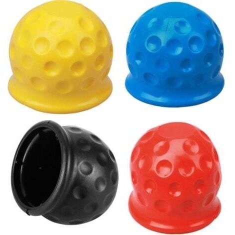4 pezzi - Protezioni per gancio di traino a forma di pallina da golf