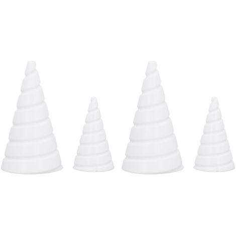 4 pezzi spirale avvolgimento bobina maschera elettrocoltura giardinaggio filo di rame strumento per piante ortaggi che crescono taglia S L