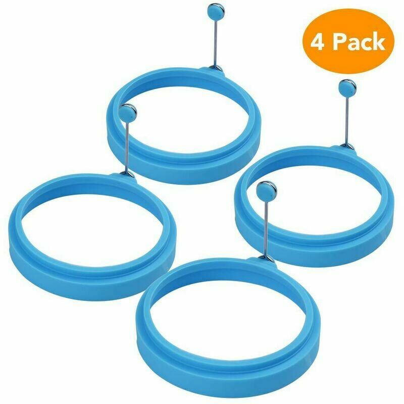 4 Pezzi Stampo per Uova ITitte in Silicone Stampo