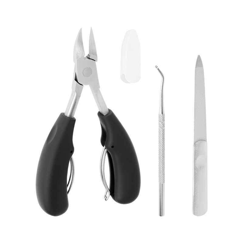 4 pezzi tagliaunghie tagliaunghie podoltore punta