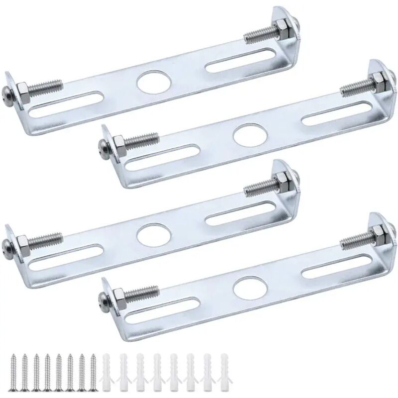 4 pièces] Support de Fixation pour Plafonnier 105mm Luminaire Suspendu Accessoires Lustre de Plafond Plafonnier Plaque de Base Plaques de Lampe de