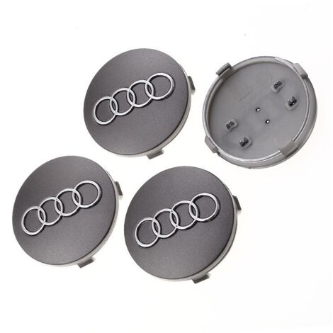 4 Pièce Cache moyeu 60MM- Couvercle de moyeu - Couvercle de Trou Central autoportant