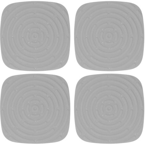 4-piece chicken nest mat, washable chicken nesting cushions, nesting cushions for laying eggs, grey