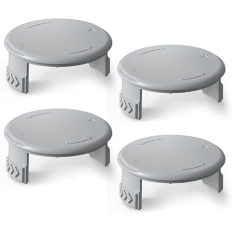 4 Pièce Couvercle de Bobine Compatible avec Ryobi Coupe Bordures, AC14HCA Capuchon Bobine, Tondeuse Ressorts pour Debroussailleuse - Pack