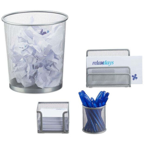 4-Piece Desk Organizer Set