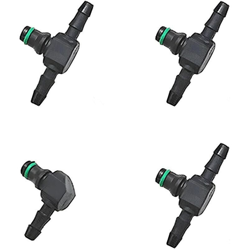 Image of 4-Piece Diesel Injector Return Connector, Diesel&hellip;