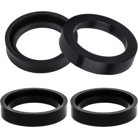 4-piece inlet/outlet water seal set for Intex Pure Spa pools - features perfect gaskets between connectors to prevent leaks, and a sealing gasket for Simple Spa 11699 to ensure smooth water flow.