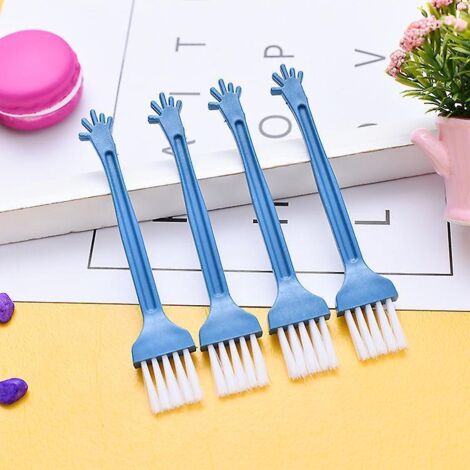 4 Piece Keyboard Cleaning Set, Blue Computer Cleaning Brush Keyboard Brush Headphone Cleaning Set