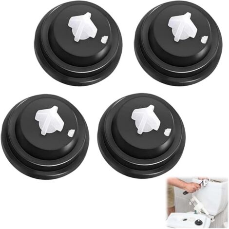 4 pièce Rondelles de Diaphragme, Joint Chasse d'Eau WC Rondelles de Rechange en Caoutchouc Robinet Flotteur D'admission Membranes D'entrée pour Réservoir de Chasse D'eau Füllventil Ersatzteile