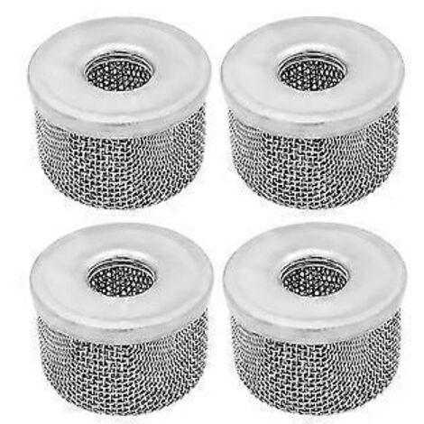4 pièces 181073 ou 181-073 Crépine d'entrée de pompe, filtre à tamis, filetage NPT 1/2 po, acier inoxydable avec pour