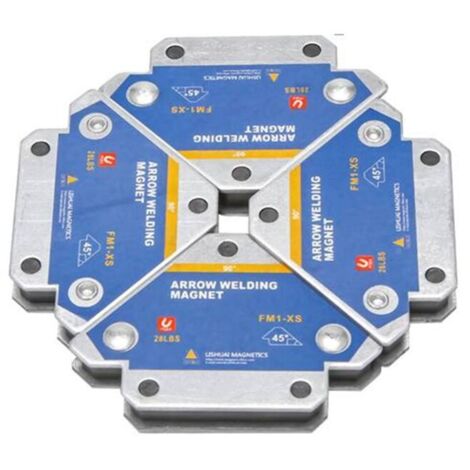 4 PièCes 50KG Supports de Soudage MagnéTiques Angle Soudure Aimant Soudeur Fixateur Positionneur Ferrite Tenant des Outils Localisation Auxiliaires