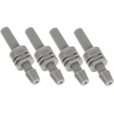 4 pièces Accessoires Connecteurs Brassard Tensiomètre Abs Embouts Manchettes Bras pour Tensiomètre Électronique de Rechange Légères et pour Usage Domestique Couleur Aléatoire