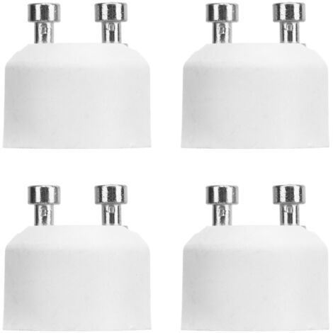 4 pièces adaptateur GU10 vers MR16 douille résistante à la chaleur pour lampe LED halogène